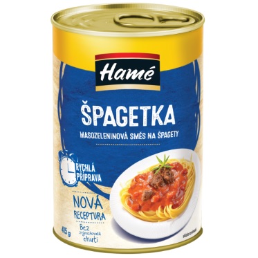 chi tiết Hamé 415g Špagetka