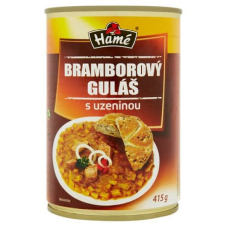 chi tiết Hamé 415g Bramborový guláš s Uzeninou