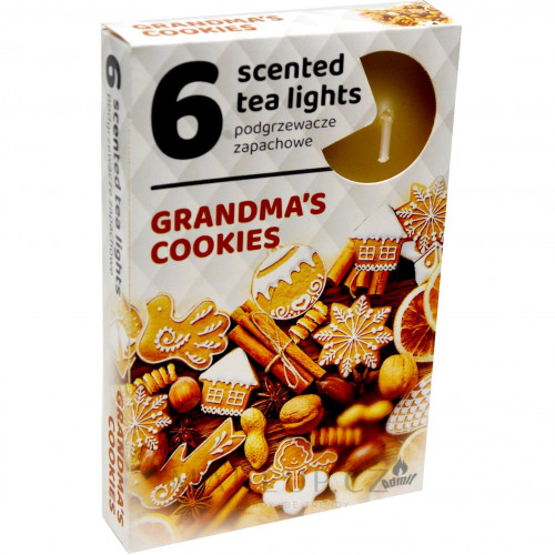Admit Svícka cajová 6ks Grandmas Cookies